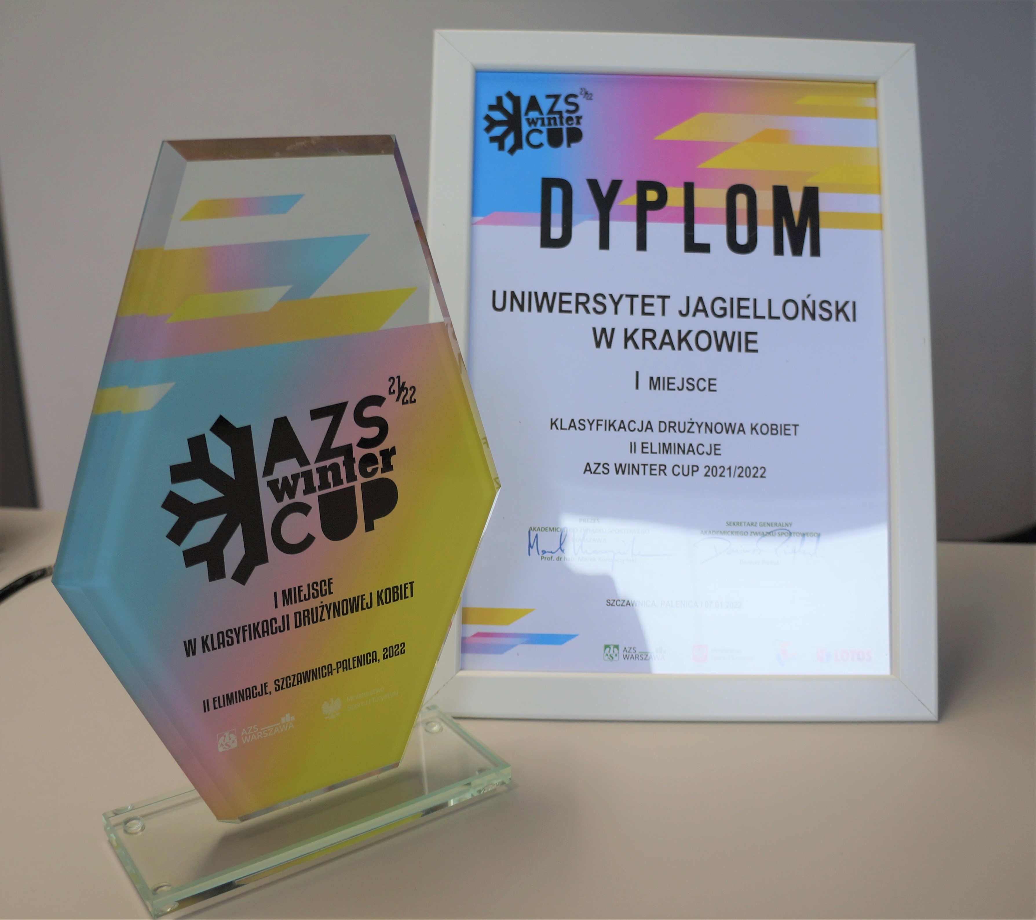 Puchar i dyplom WinterCup